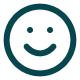 pictogramme visage souriant