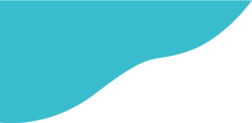 forme arrondie couleur turquoise