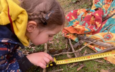 Nos premières séances d’école dehors