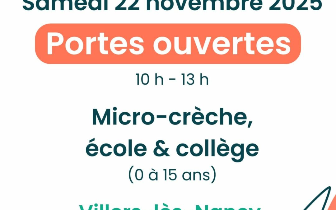 Portes ouvertes du 22 novembre 2025