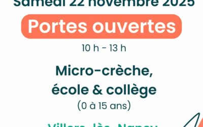 Portes ouvertes du 22 novembre 2025